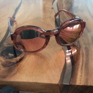 3.1 Phillip Lim x Linda Farrow floral sunglasses